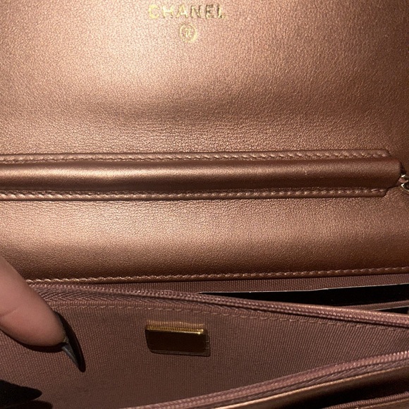 Chanel Wallet on Chain Purse in Champange Pink !! - Picture 4 of 7